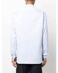 Maison Labiche Slogan Embroidered Long Sleeve Shirt