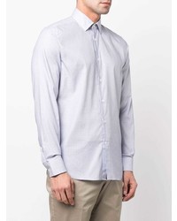 Corneliani Spot Print Long Sleeve Shirt