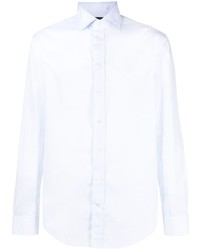 Emporio Armani Spread Collar Cotton Shirt