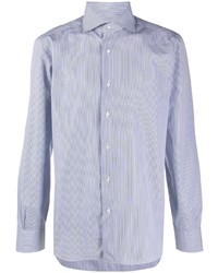 Barba Spread Collar Long Sleeved Shirt