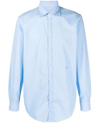 Massimo Alba Spread Collar Long Sleeved Shirt
