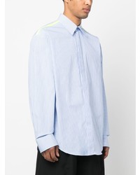 MSGM Stripe Patter Cotton Shirt