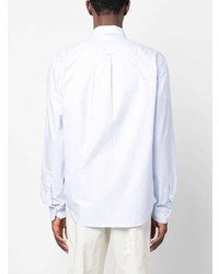MAISON KITSUNÉ Stripe Pattern Cotton Shirt