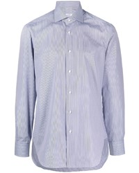 Barba Stripe Pattern Long Sleeve Shirt
