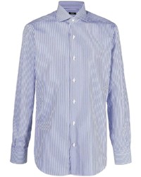 Barba Stripe Pattern Shirt