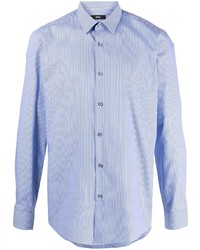 BOSS Stripe Print Cotton Shirt