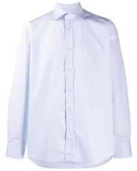 Canali Striped Long Sleeved Shirt