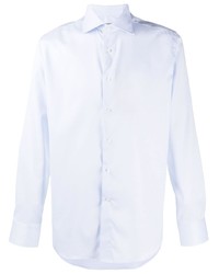 Canali Tailored Long Sleeved Cotton Shirt
