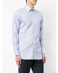 Gieves & Hawkes Thin Striped Long Sleeve Shirt