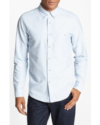 Topman Oxford Cloth Shirt Light Blue Large