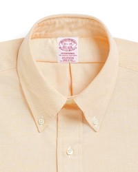 Brooks Brothers Traditional Fit Button Down Collar Dress Shirt