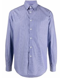 Aspesi Vertical Stripe Cotton Shirt
