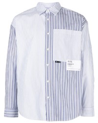 Izzue Vertical Stripe Cotton Shirt