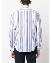 Fedeli Vertical Stripe Long Sleeve Shirt