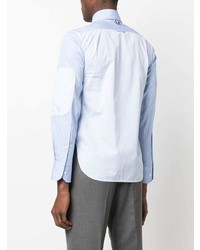 Thom Browne Whale Elbow Patch Detail Shirt