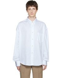 AMI Alexandre Mattiussi White Boxy Shirt