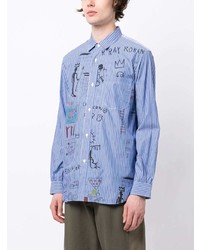 Junya Watanabe X Basquiat Long Sleeve Shirt