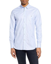 Ted Baker London Yesway Slim Fit Solid Button Up Shirt