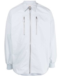 Alexander McQueen Zip Detailing Long Sleeve Shirt