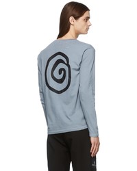 Ostrya Grey Core Logo Long Sleeve T Shirt