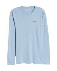 TravisMathew Pros And Cons Long Sleeve Cotton T Shirt