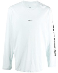 Oamc Slogan Print Long Sleeve T Shirt