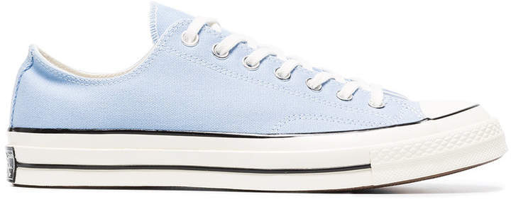 baby blue low top converse