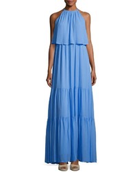 French Connection Midsummer Dream Halter Maxi Dress