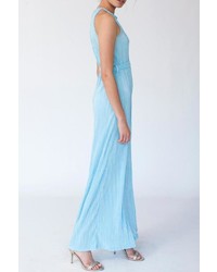 Mors Plisse Maxi Dress