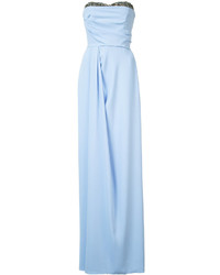 Marchesa Notte Fitted Maxi Dress