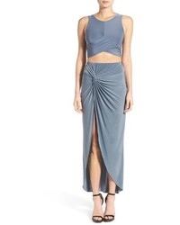 Missguided Knot Maxi Skirt