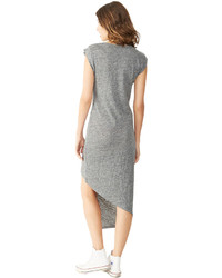 Alternative Linen Heather Asymmetrical Midi Dress