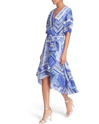 Parker Dominica Surplice Midi Dress