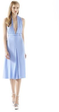 gucci light blue dress