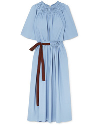 Roksanda Shirred Jersey Dress