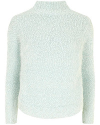Dorothy Perkins Blue Pom Pom Eyelash Sweater