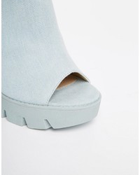 Asos Collection Theme Mule Platform Sandals
