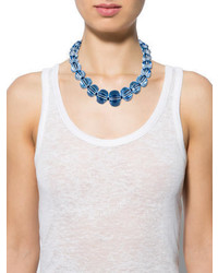 Baccarat Blue Crystal Sherazade Necklace