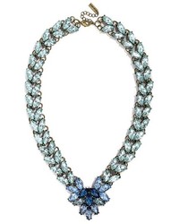 BaubleBar Crystal Brooch Collar Necklace
