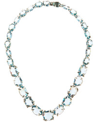 Alexis Bittar Fine Midnight Marquise Multi Stone Necklace
