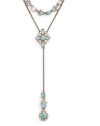 Marchesa Layered Y Necklace