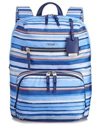 Light Blue Nylon Backpack