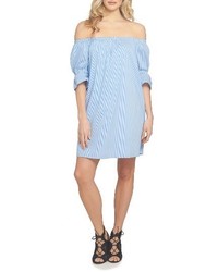 1 STATE 1state Off The Shoulder Shirtdress