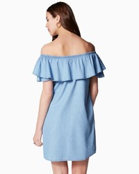 Charming charlie Ruffle Off The Shoulder Dress