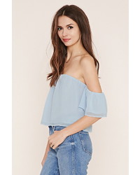 forever 21 contemporary crop top