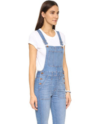 Madewell Skinny Cropped Overalls