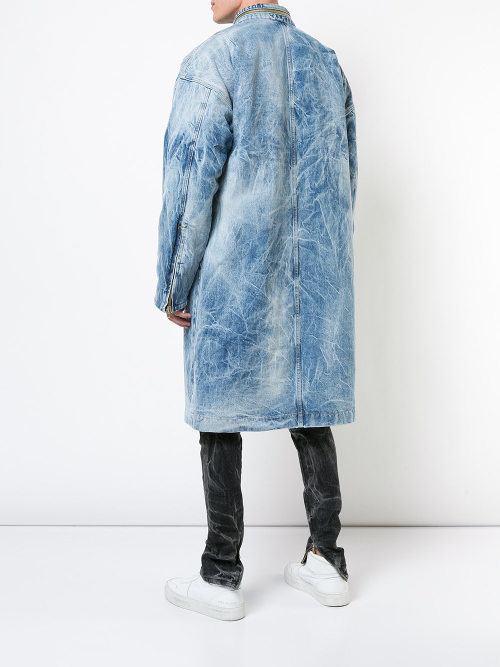 Fear Of God Zip Denim Coat, $2,011 | farfetch.com | Lookastic