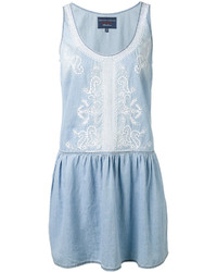 Ermanno Scervino Paisley Embroidery Flared Dress