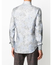Etro Mixed Print Silk Shirt