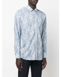 Etro Paisley Print Long Sleeve Shirt